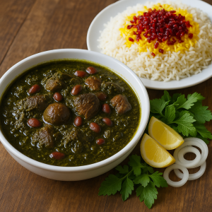 عکس خورش قورمه شبزی